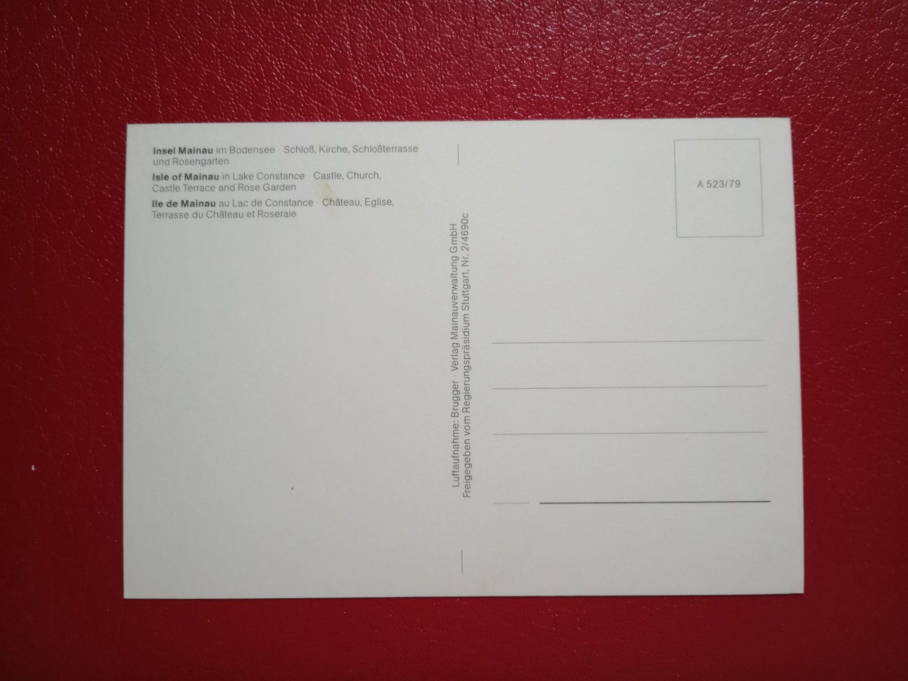 Cartes postales: Insel Mainau Bodensee Flugaufnahme – D'occasion à Küttigen par Melisch1000 1