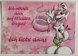 Sammler-Postkarte Diddl Nr. 39, Diddl is back, Rarität 🔝🐭