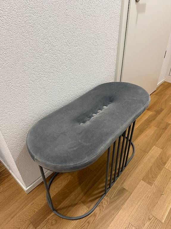 Panchine: Banc d'entrée velours gris, Beliani – Usato da Fétigny venduto da tou_zb2g