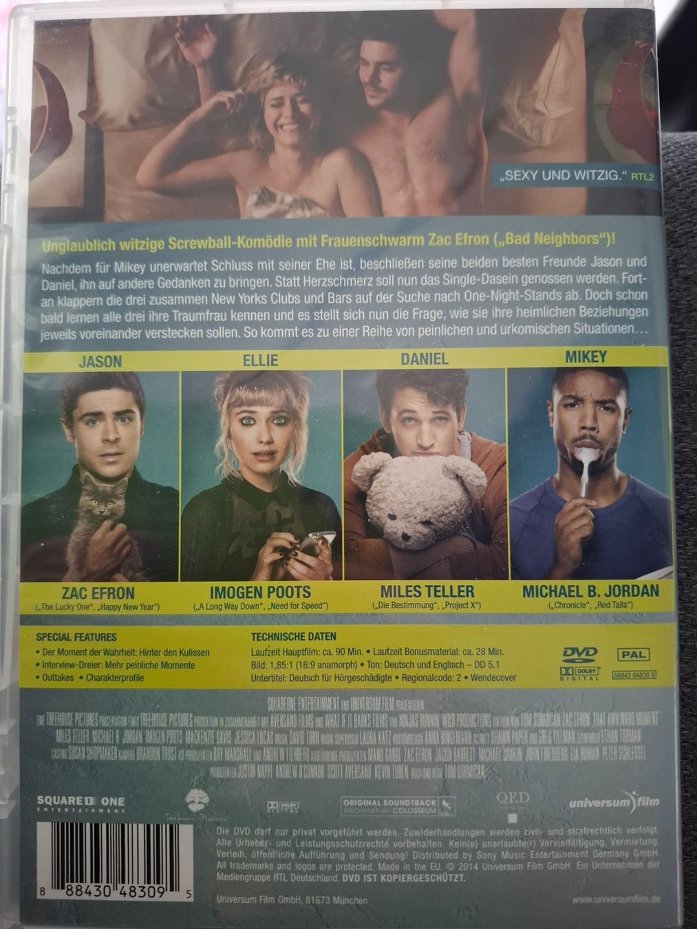 Tutti i DVDs: DVD Für immer Single? mit Zac Efron – Usato da Eiken venduto da Lashar 1