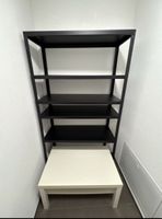 Metallregal schwarz 5 Tablare neuwertiger Zustand