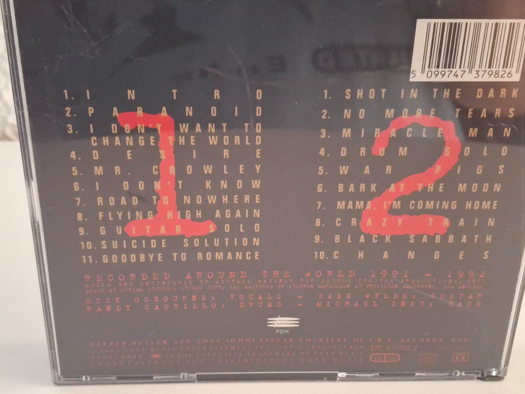CDs: 2CD Ozzy Osbourne - Live & Loud  Rare CD – D'occasion à Aarberg par Jackup1 1