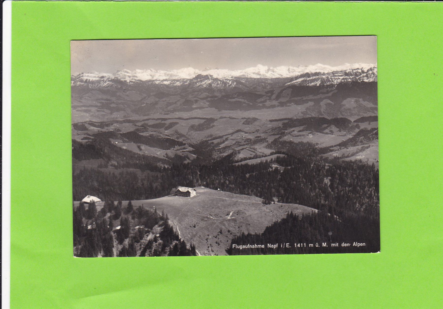 Cartoline postali: Flugaufnahme Napf – Usato da St. Peterzell venduto da neckertal