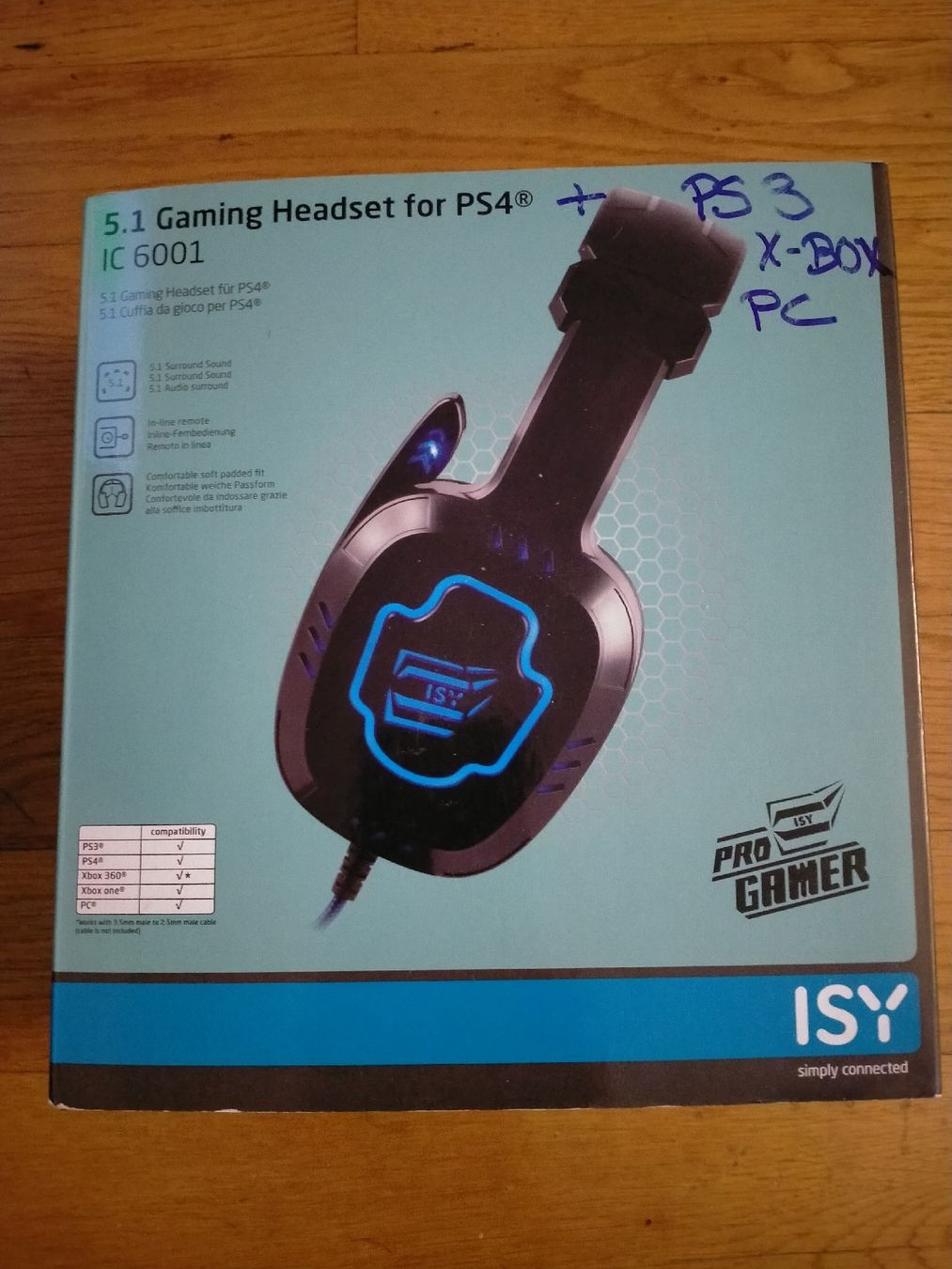 Cuffie: YSY 5.1  Caming Headset PS4 – Nuovo (secondo la descrizione) da Regensdorf venduto da ste_9w8q 1
