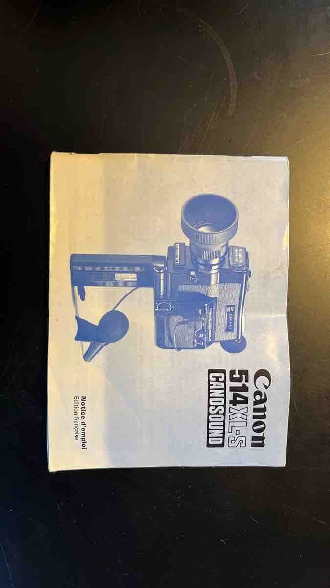 Canon Camcorder: Caméra Canon 514XL-S – Gebraucht aus Vallorbe von 13aout 4