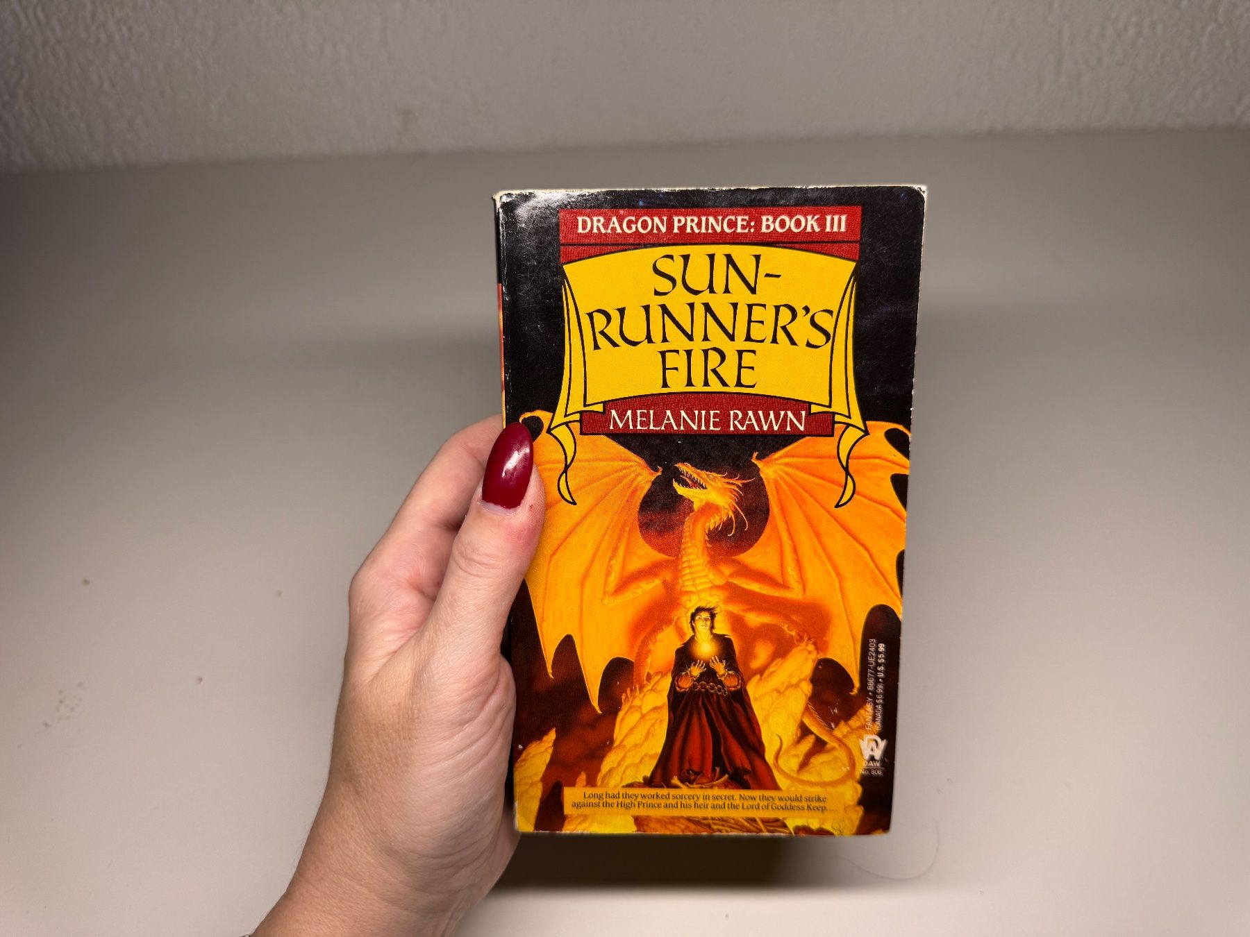 Libri: NOVEL: Melanie Rawn, Sun-Runner's Fire – Usato da Grosswangen venduto da English_books