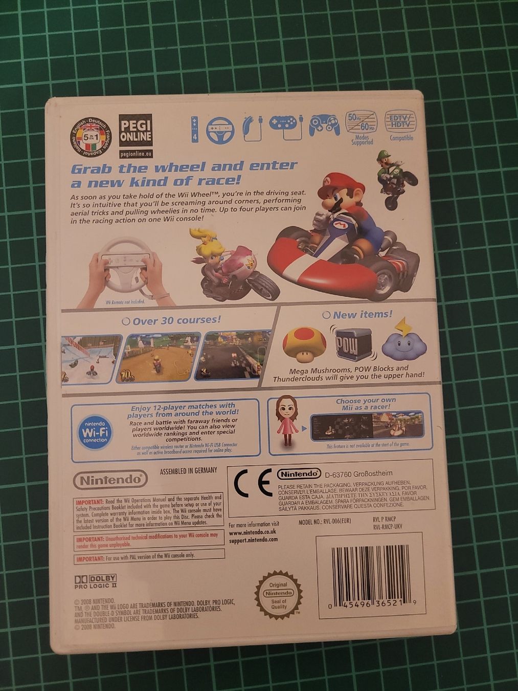 Nintendo Giochi: Mario Kart Wii - Complete in Box - Great Condition! – Usato da Meyrin venduto da Retro-GZ 1