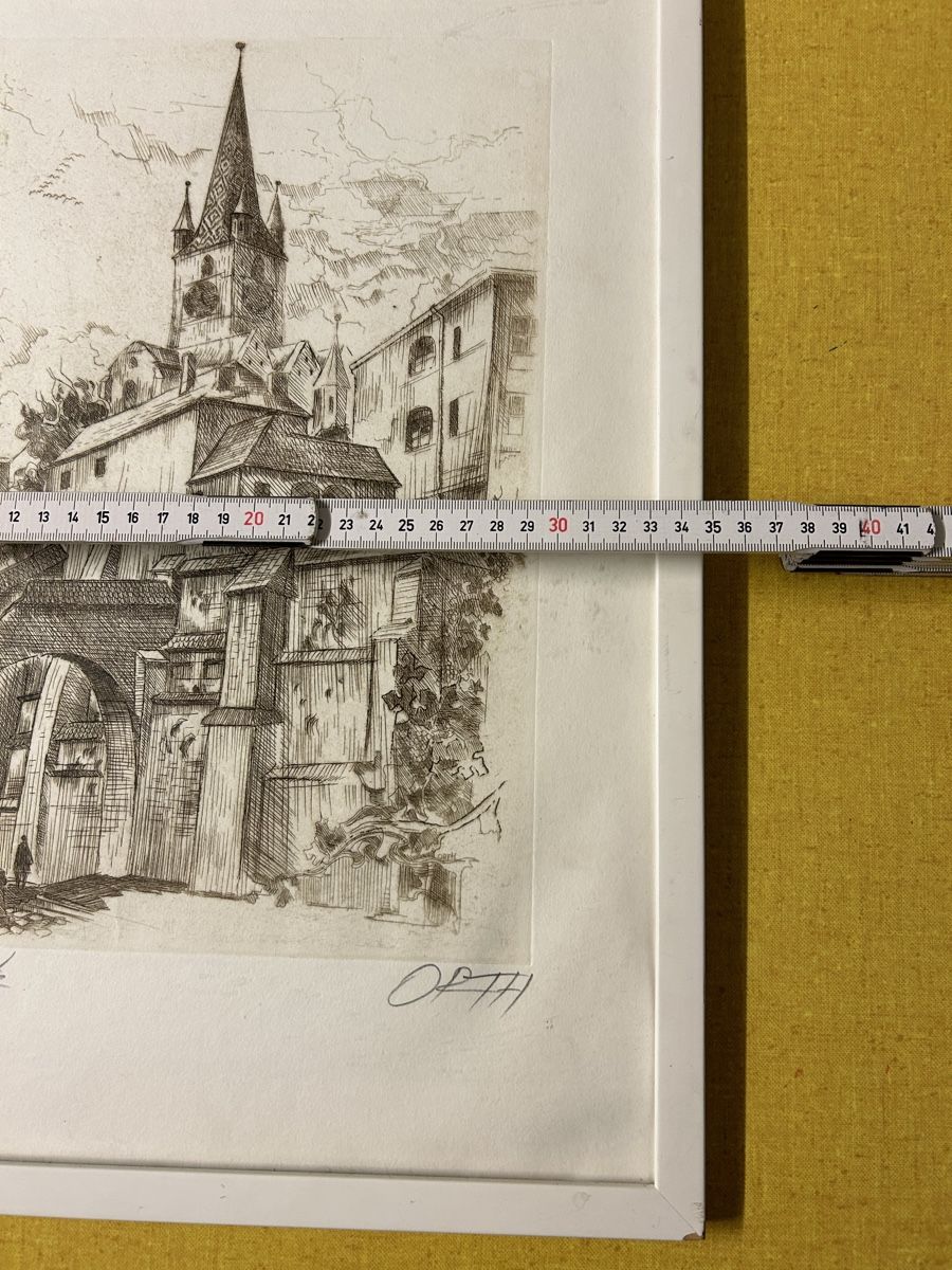 Poster & Bilder: Originale Radierung - Handsigniert - gerahmt, Top! – Gebraucht aus Lanzenhäusern von vic63 8