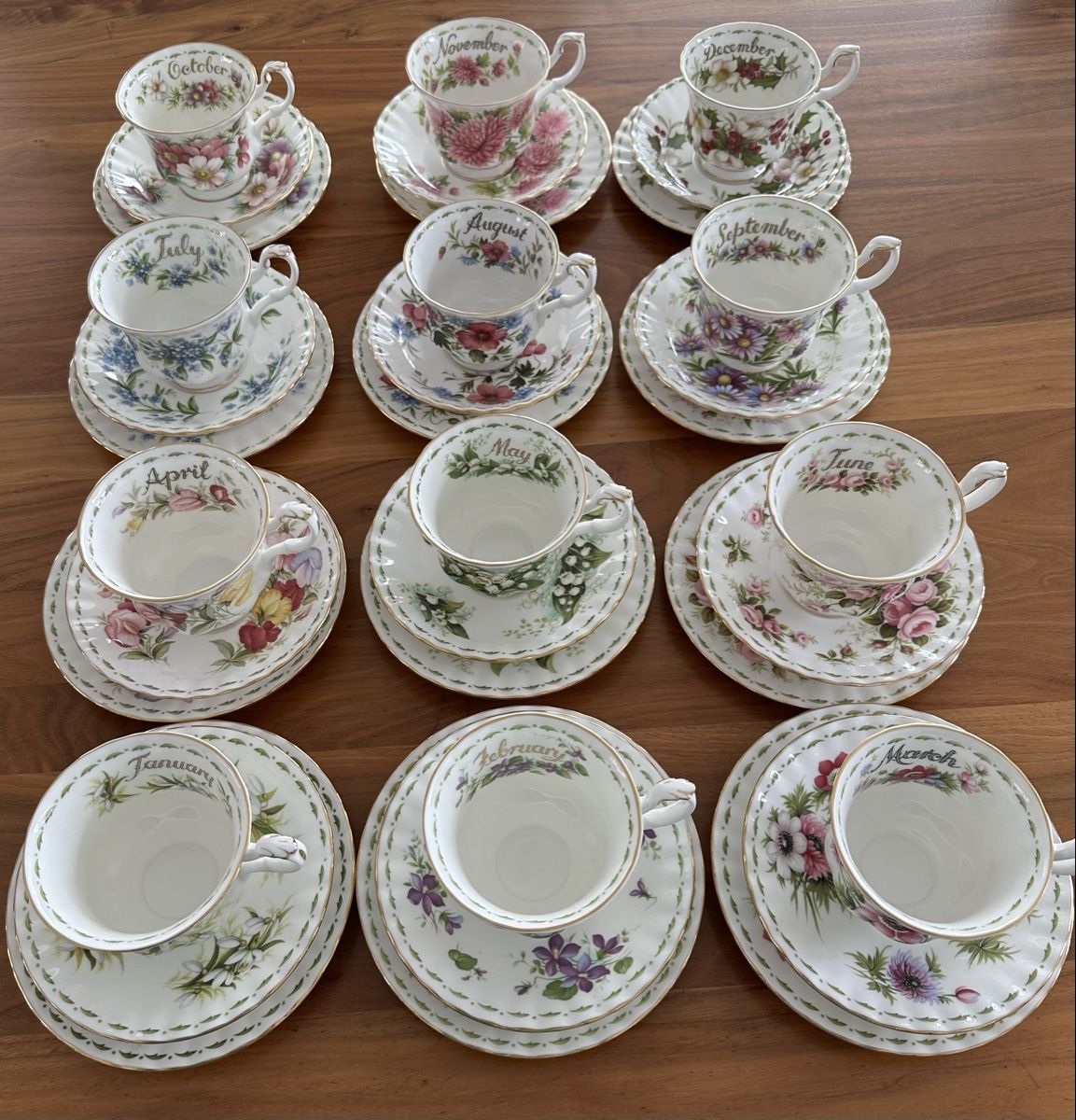 Royal Albert Services de table: Sammlung von Royal Albert - 36 Teile – Neuf (Voir description) à Bürglen UR par Amdeko