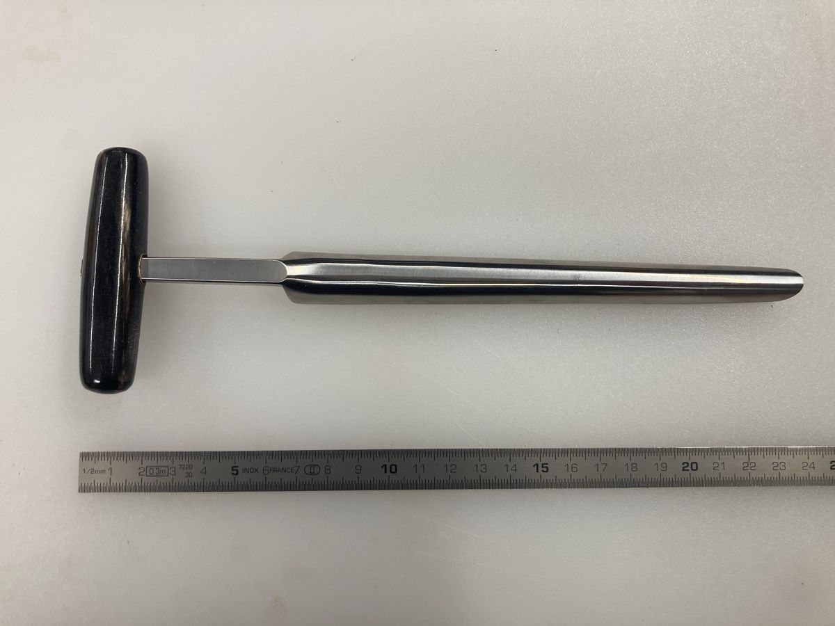 Coltelli tascabile: Käsebohrer / Messer antik, mit Horngriff – Nuovo e nell'imballaggio originale da Krauchthal venduto da colligio 1