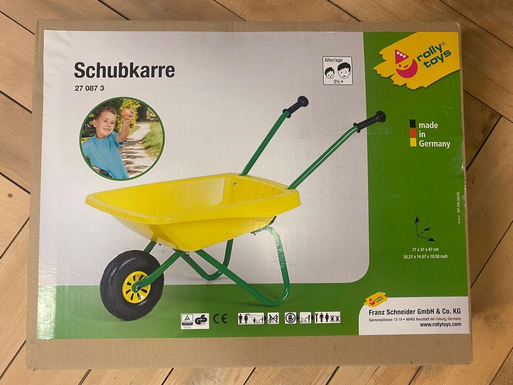 Tyskar elektrische Schubkarre ESK500PRO Motorschubkarre Bauschubkarre