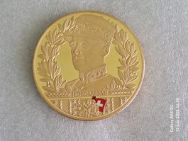 Médaille du Général Guisan /verso les 4 Gérénaux Suisse