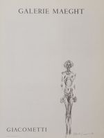 ALBERTO GIACOMETTI - GALERIE MAEGHT - SIGNIERT