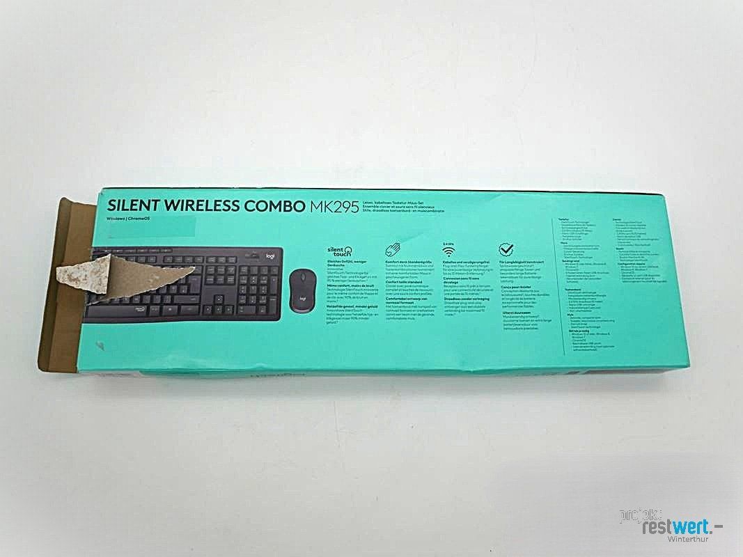 Logitech Tastiere: LOGITECH Wireless Combo MK295 Silent – Nuovo (secondo la descrizione) da Winterthur venduto da Restwert_Winterthur 4