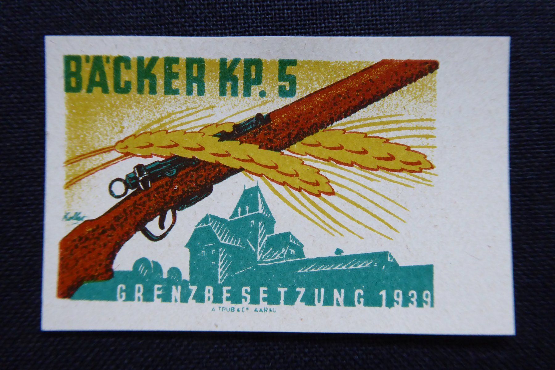 Tutti i francobolli: (m353) Bäcker Wit 6/2 ** – Usato da Basel venduto da scholle50