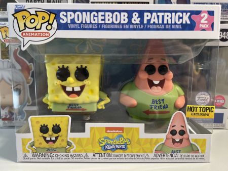 Funko POP! Bob l'Eponge - Spongebob & Patrick Best Friends