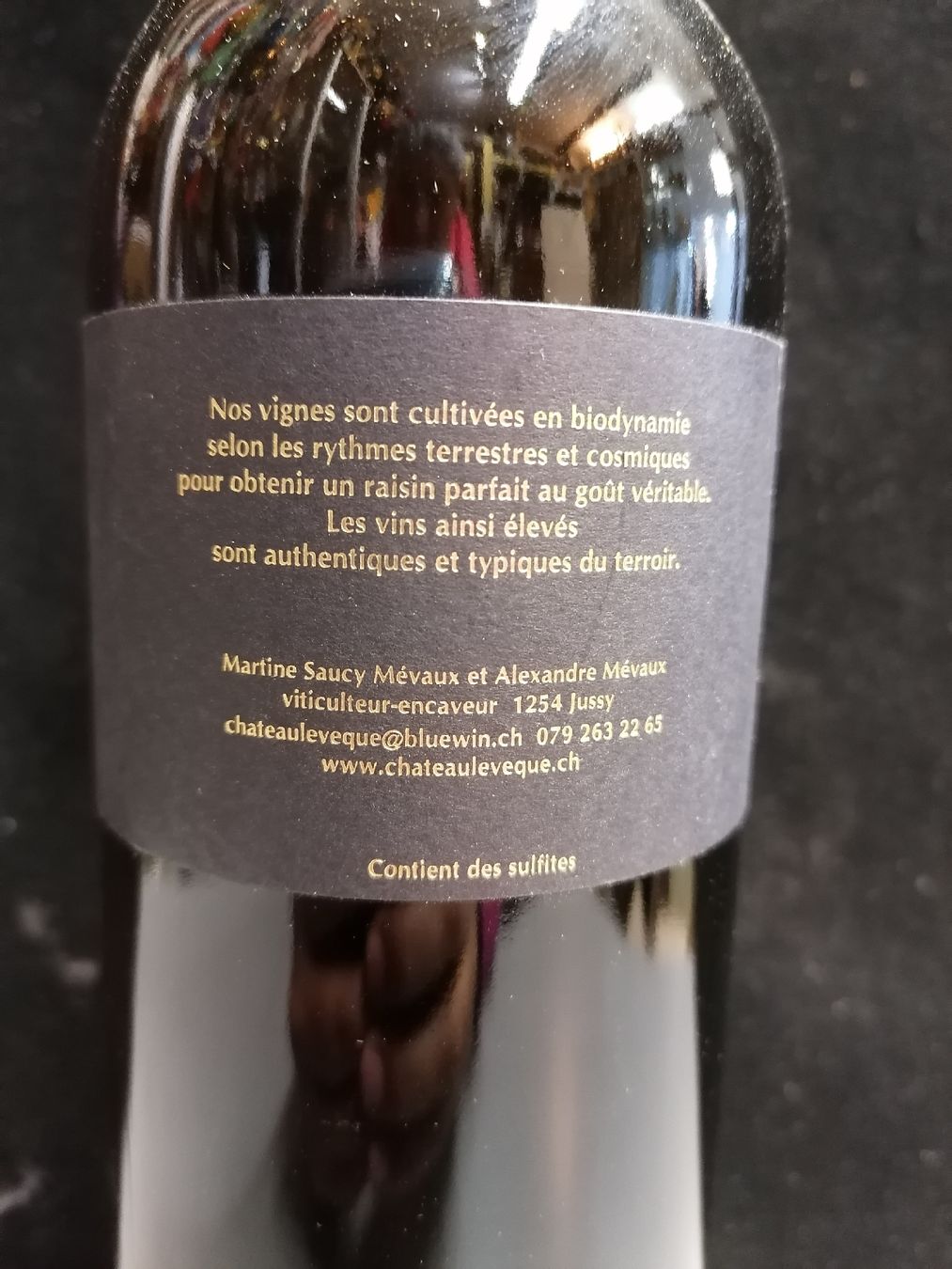 Wein: DOMAINE CHÂTEAU L'ÉVÊQUE 2016 – Neu (gemäss Beschreibung) aus Genève von Leboucheoreilles 5