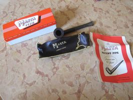 Tabakpfeife Masta Patent Signiert Box Und Papiere Vintage