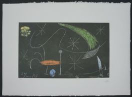 JOAN MIRO     HANDNUMMERIERT DRUCKSIGNIERT