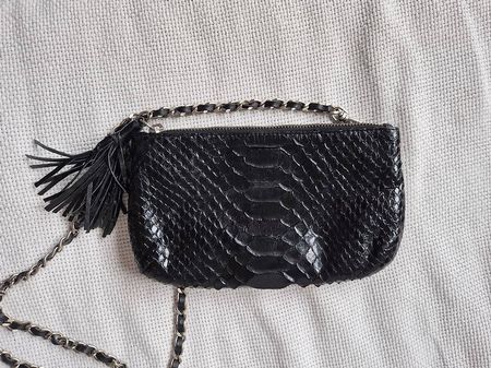 Schlangenleder Tasche