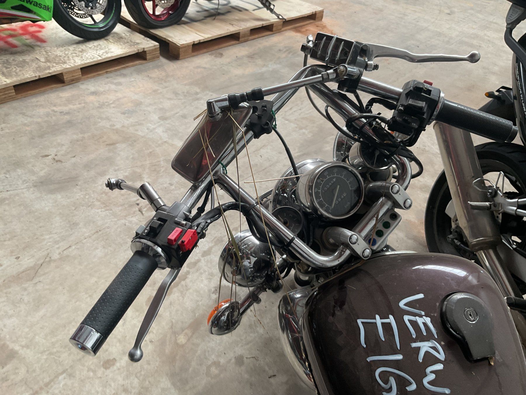 Chopper: Yamaha XV 535 Unfall Defekt – Difettoso da Oberentfelden venduto da schruber75 6