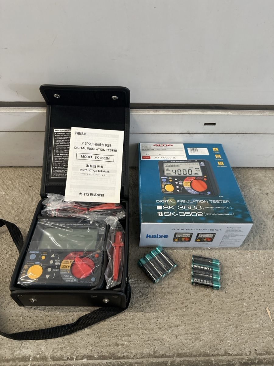 Misurare: Kaise SK-3502 Digital Isolation Tester – Nuovo e nell'imballaggio originale da Trun venduto da TheTschaub