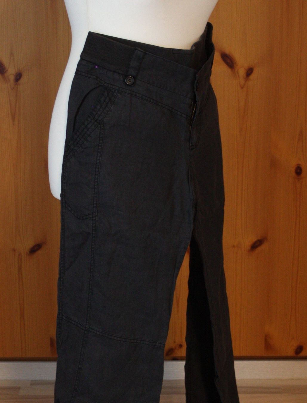 Hosen: Hose m. elastischem Bund schwarz Gr. L – Gebraucht aus Flüelen von Diversicum-Textil 5