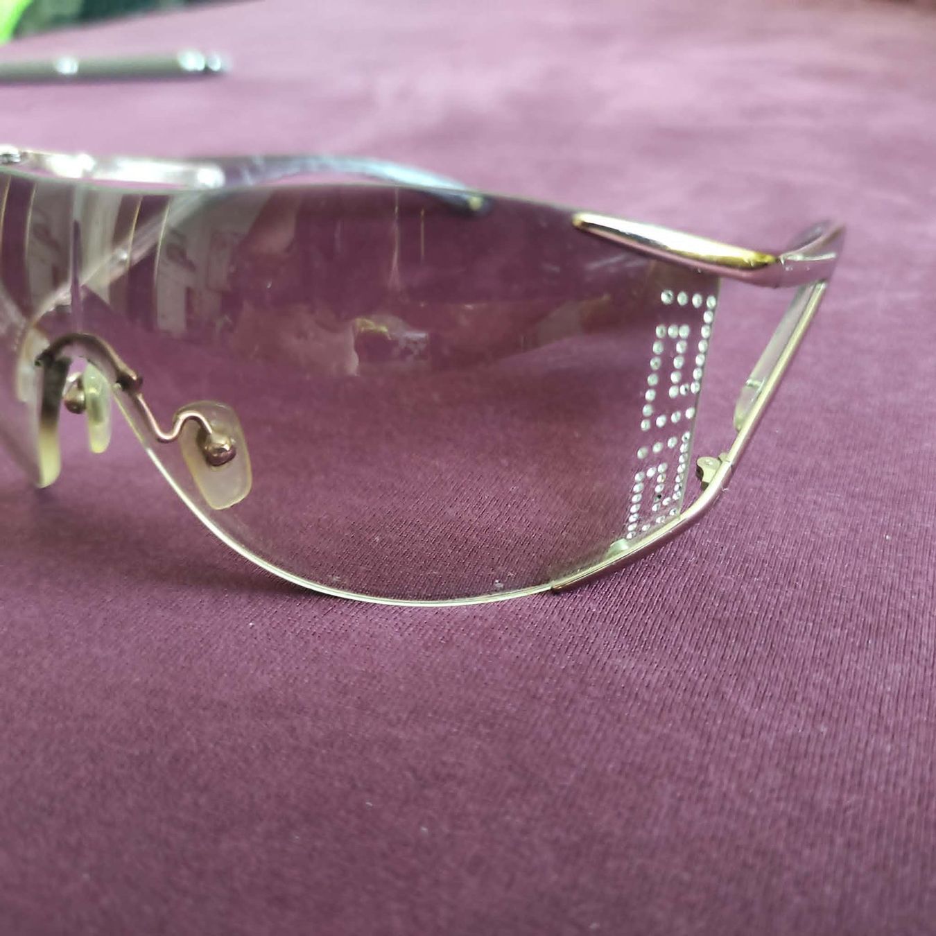 Versace Occhiali & Lenti: Versace Sonnenbrille Damen – Usato da Goldau venduto da annalena44 2