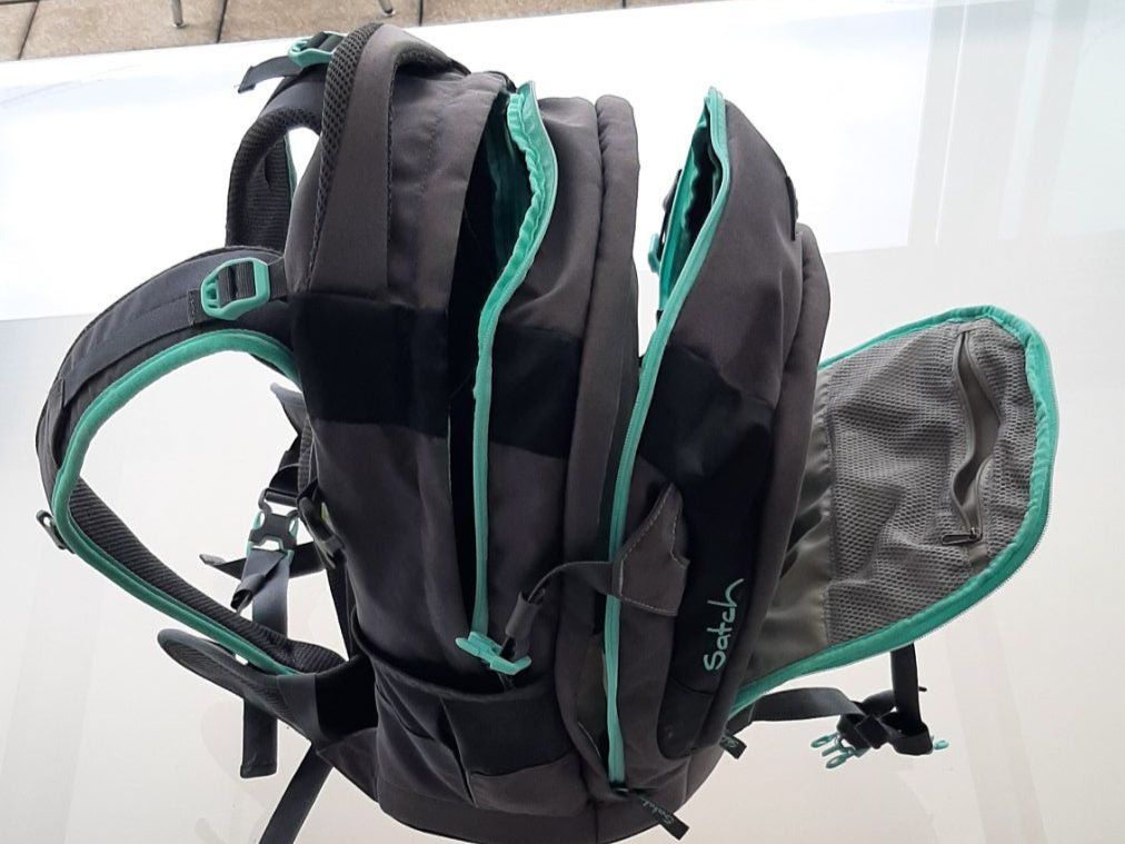 Satch Kindertaschen: Satch Pack Rucksack anthrazint/mint ab CHF 1.00 – Gebraucht aus Rothenthurm von Schefe
