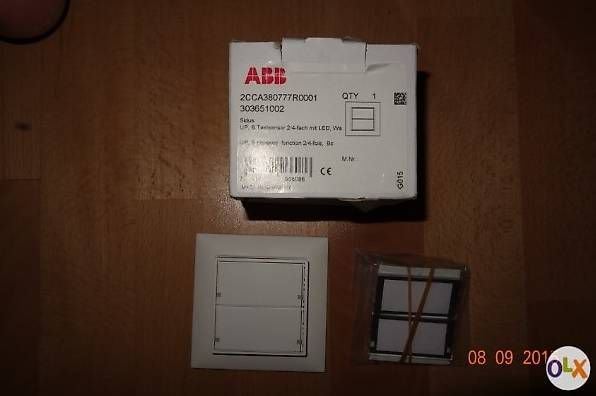 ABB Interruttori: Elektronik Taster 2 /4 fach – Nuovo e nell'imballaggio originale da Hinwil venduto da Sinclar1