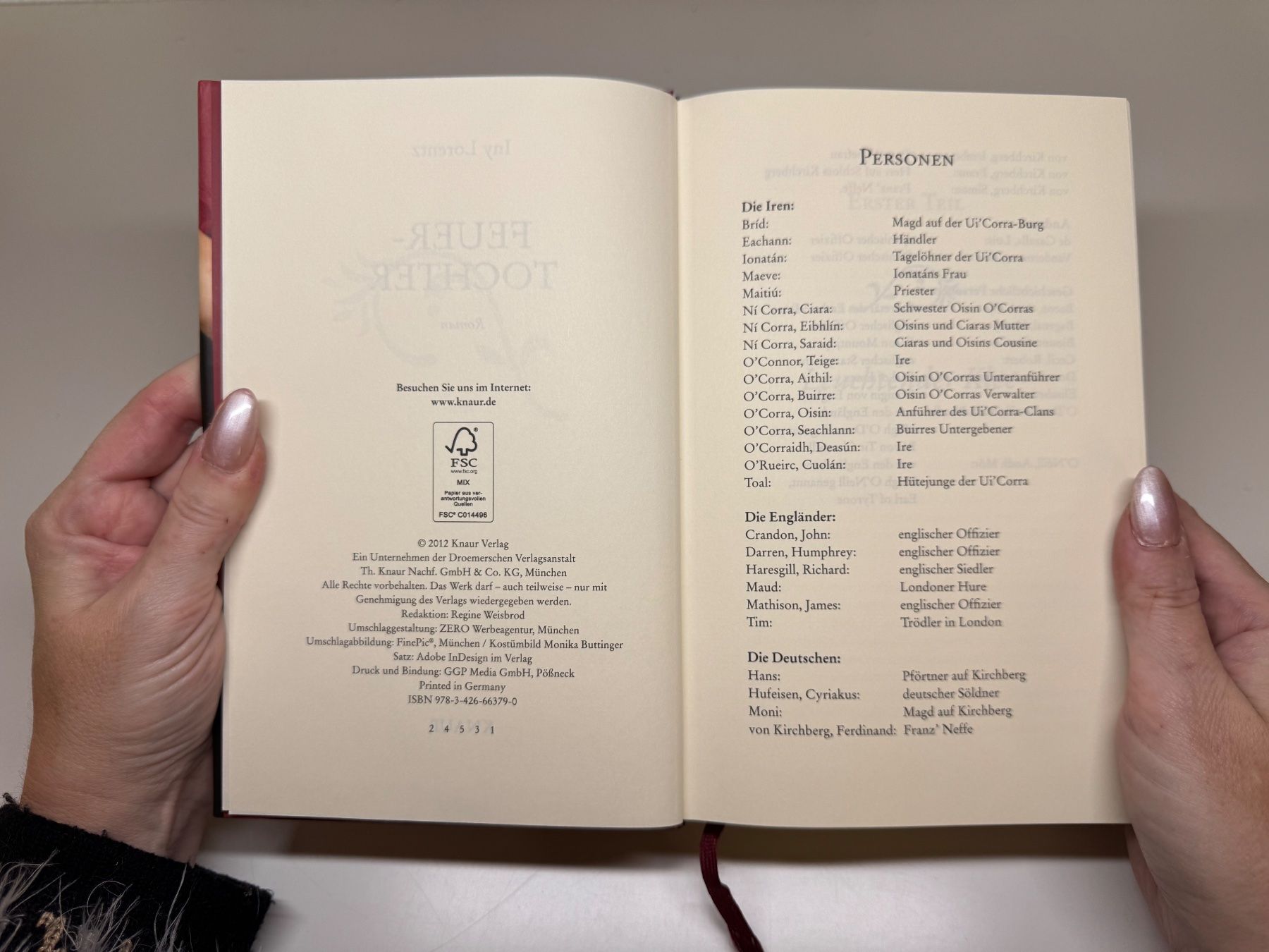 Bücher: ROMAN: Iny Lorentz, Feuertochter – Gebraucht aus Grosswangen von Deutsche_Romane 3