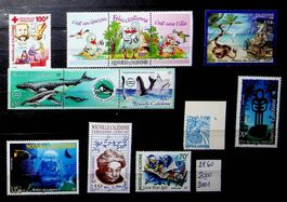 NOUVELLE CALÉDONIE TIMBRES NEUFS 2000-01. 29.60 EUROS /MAI98