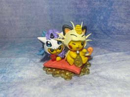Pokemon Figur: Pikachu/Ponyta Pikachu/ Mauzi 12cm