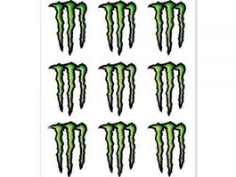 Monster Energy Aufkleber 9teilig NEU