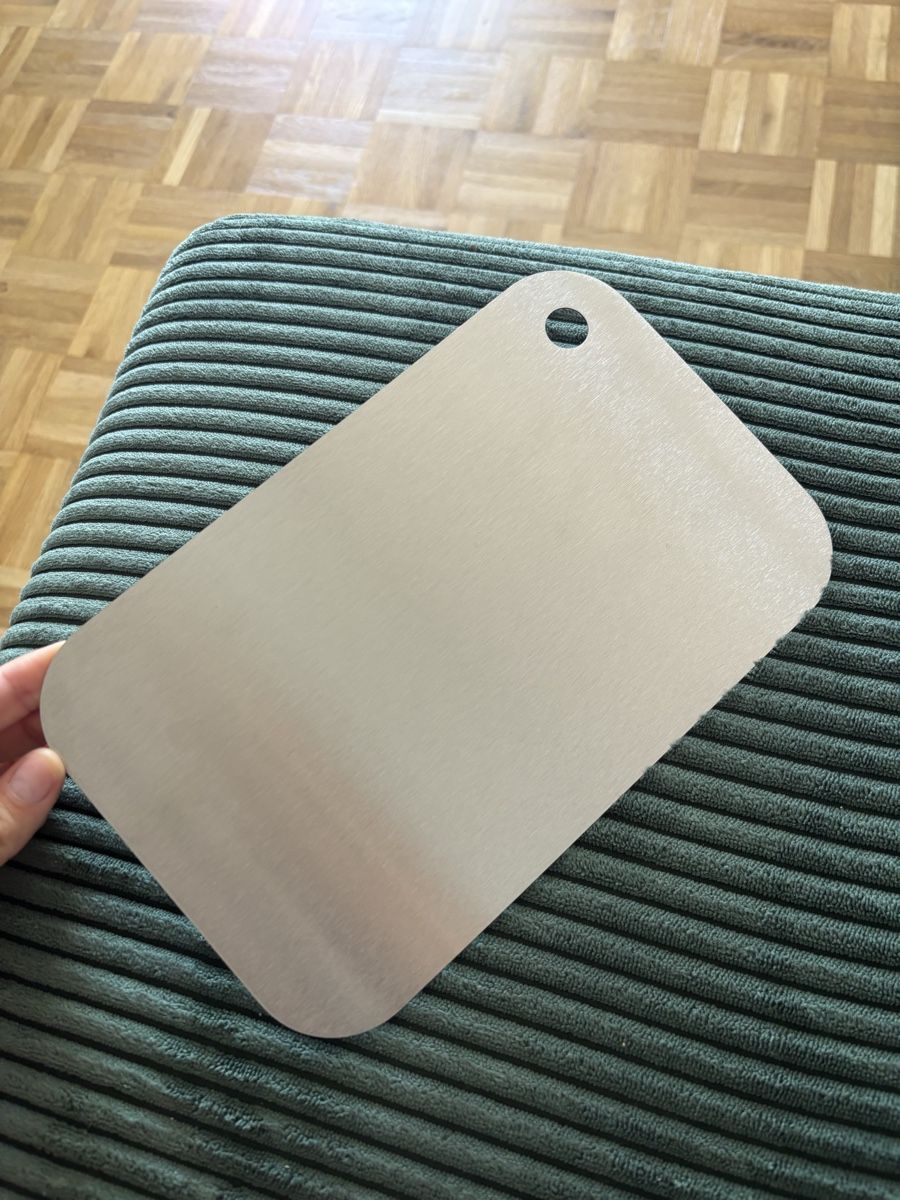 Cucine complete: Planchette métal rectangulaire 24cm x 15cm neuve – Nuovo e nell'imballaggio originale da Vevey venduto da lau_c6mw 1