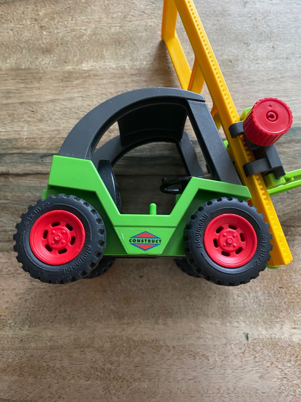 Spielzeuge: Spielzeug Gabelstapler Construct grün gelb – Neu (gemäss Beschreibung) aus Luzern von Felicita_26 5