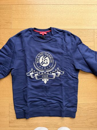 Sweater Roland Garros Galeries Lafayette blau Grösse L