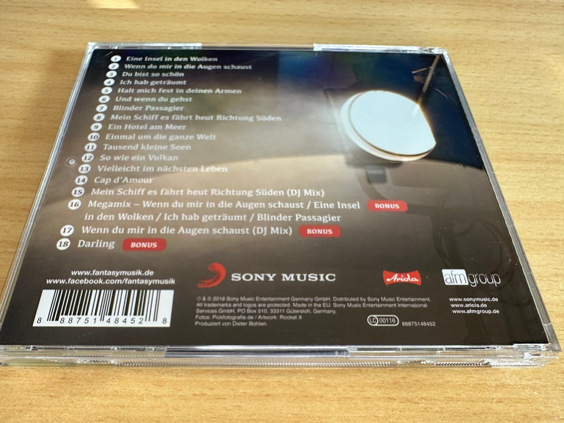 CD: Fantasy – Freudensprünge – Usato da Rikon im Tösstal venduto da Alpenmutz 1