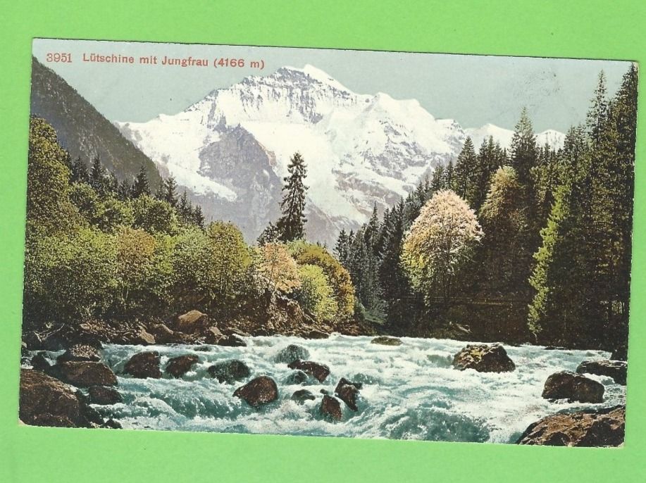 Cartoline postali: Lütschine mit Jungfrau – Nuovo (secondo la descrizione) da Zürich venduto da t24_de