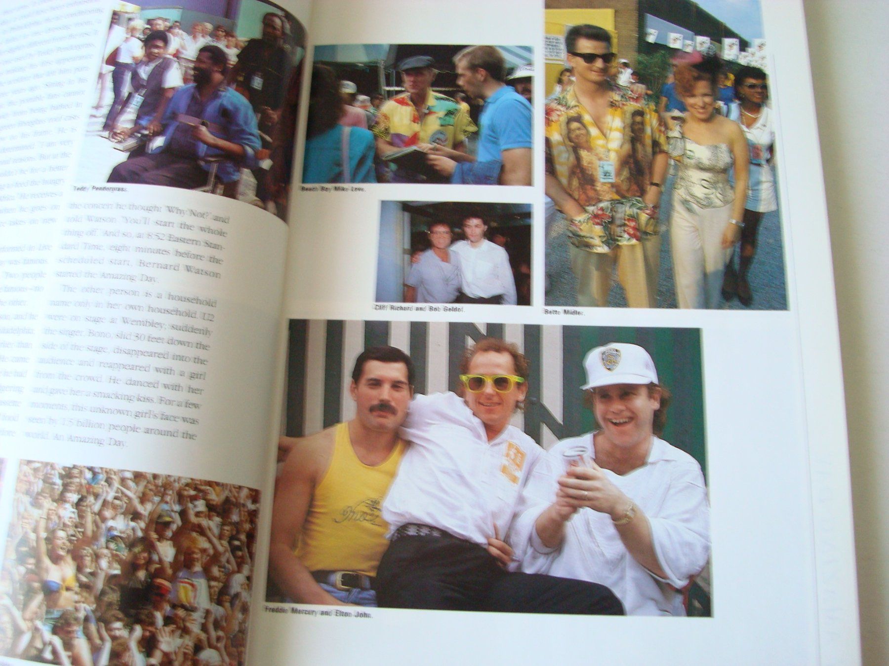 Livres: LIVE AID BUCH – D'occasion à Scherz par 5246 2