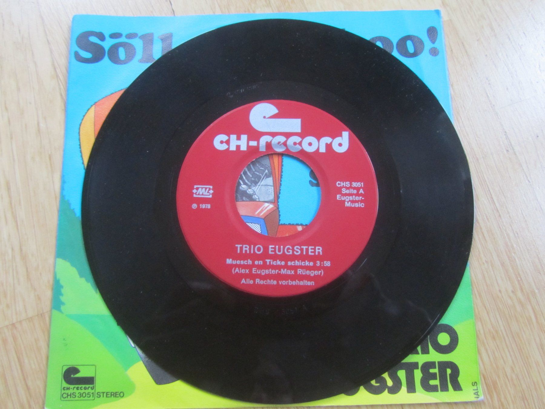 Dischi in vinile: Trio Eugster Schallplatte - Söll emal choo! – Usato da Seengen venduto da mikelele 2