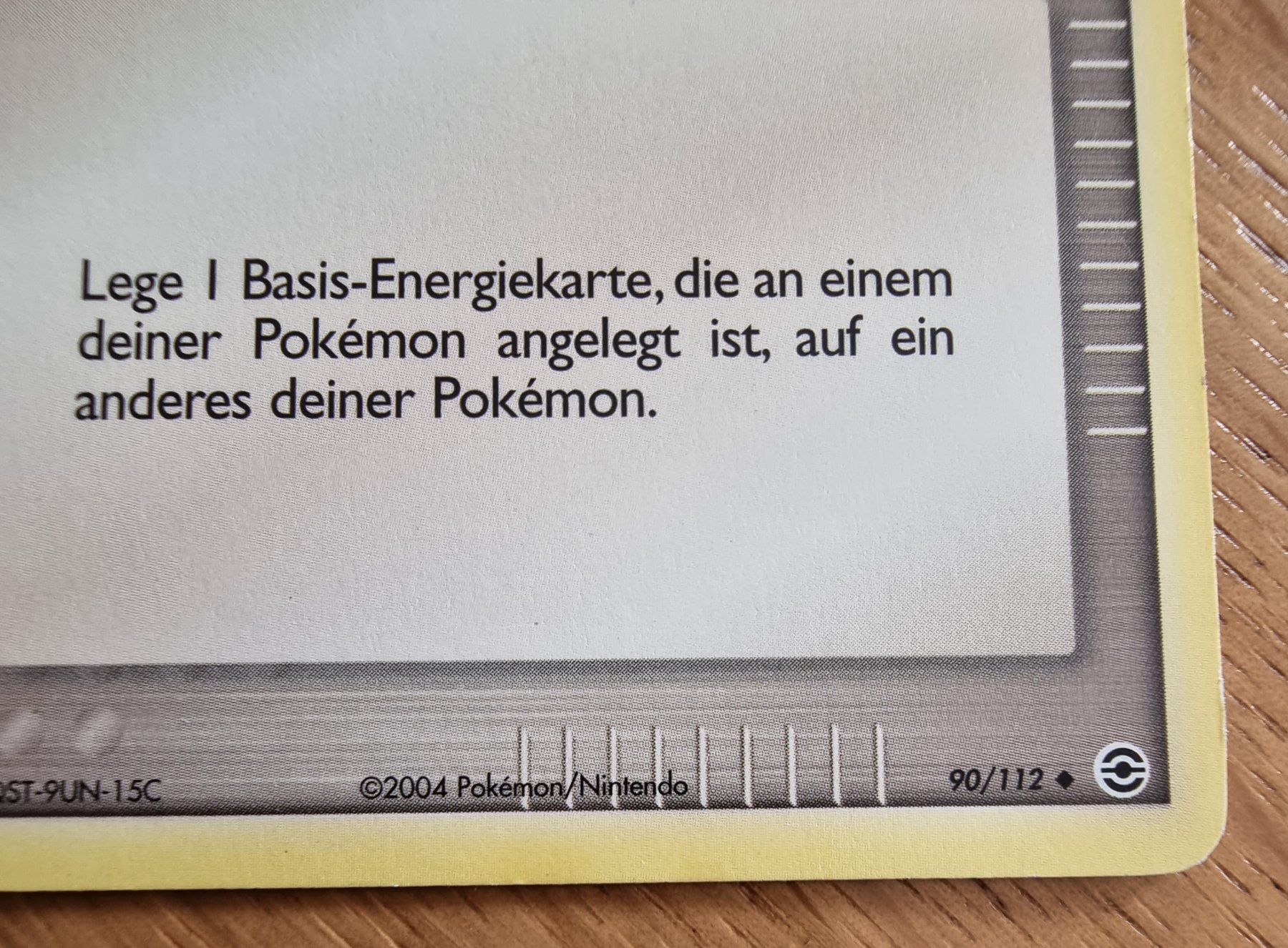 Pokémon Sammelbilder & Trading cards: Pokémon Energie Umschalter 2004 DE 90/112 – Gebraucht aus Roggwil BE von S_Cards 1