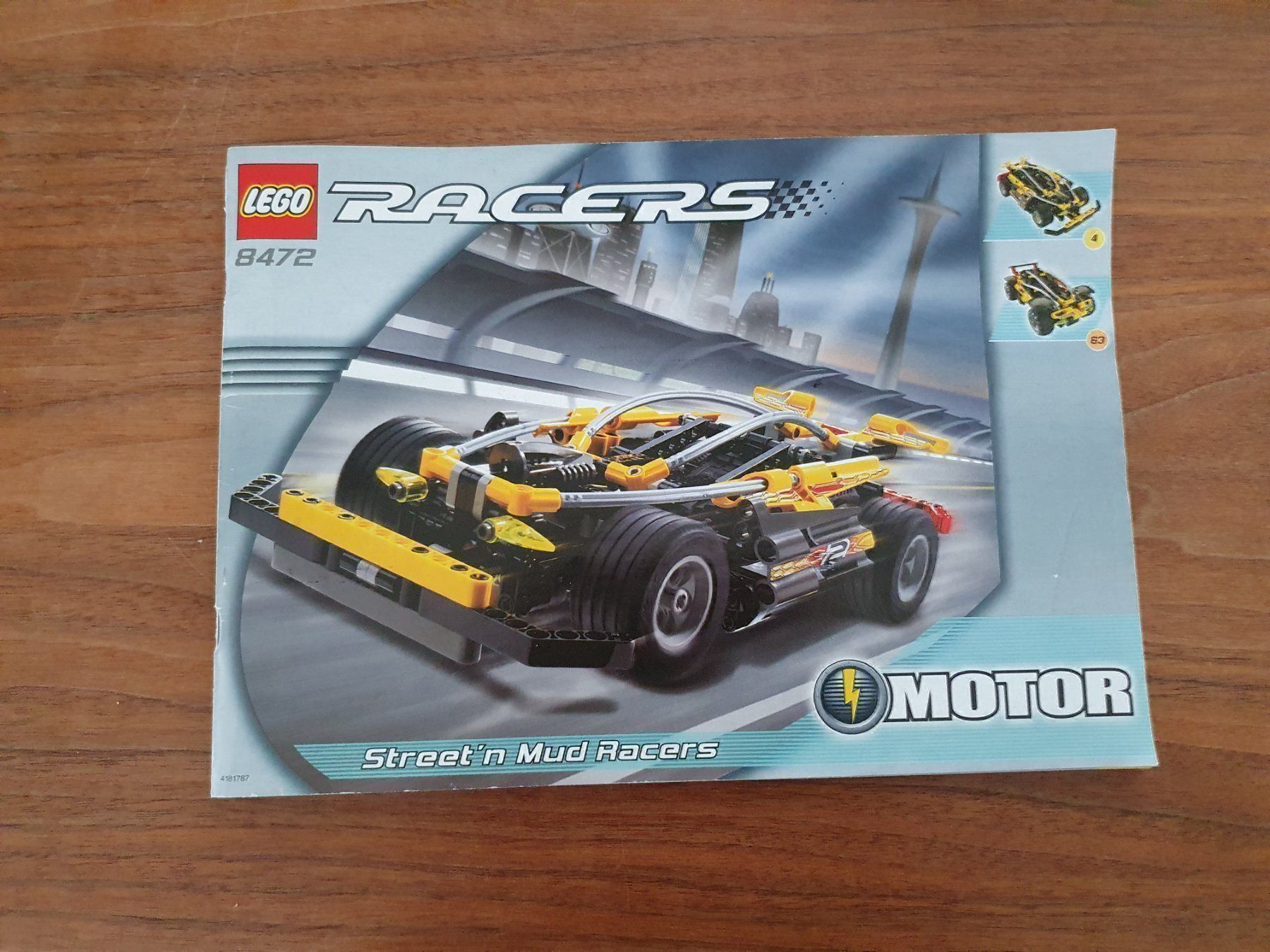 Lego Giocattoli: LEGO  RACERS 8472 MIT MOTOR – Usato da Jona venduto da Mafari 2
