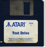ATARI disk Test Drive
