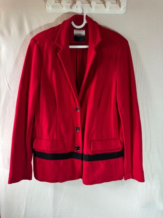 schöner roter Blazer von Easy by Jones Gr. 40