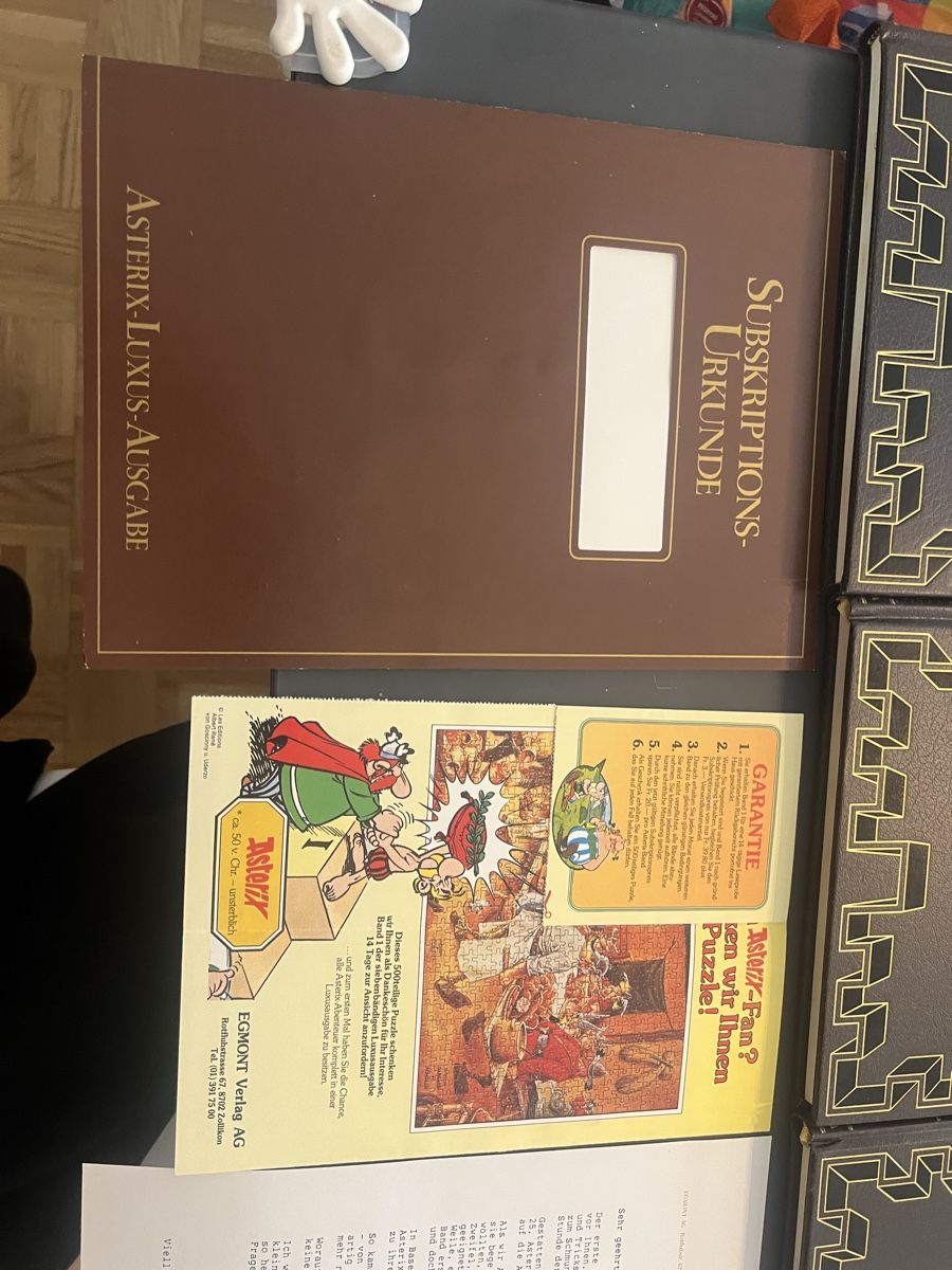 Fumetti: Asterix der Gallier Luxus Ausgabe  – Usato da Adlikon b.Regensdorf venduto da dut_78fs 3
