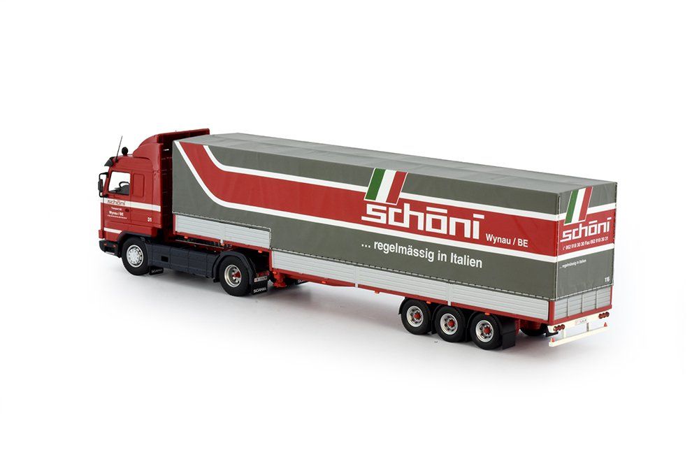 Tekno Kit di modellismo & Modellini statici: Tekno 73905 Scania Schöni – Nuovo e nell'imballaggio originale da Dagmersellen venduto da FBM-Bacheli 1