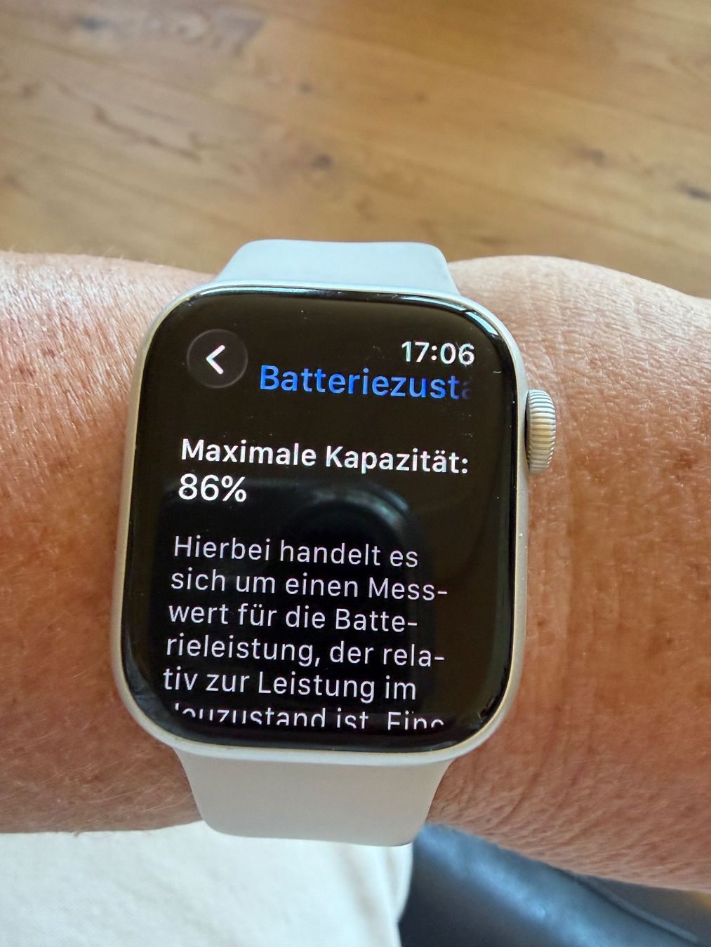 Apple Smartwatch: Apple Watch Series 8 41mm silber – Usato da Trachslau venduto da RT_BRNN 7