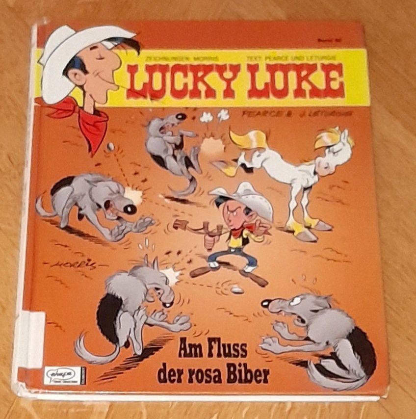 Fumetti: Lucky Luke Comic: Am Fluss der rosa Biber – Usato da Zürich venduto da cole15