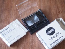 Minolta Focusing Screen 9 Type L Mattscheibe f Dynax 9 NIB